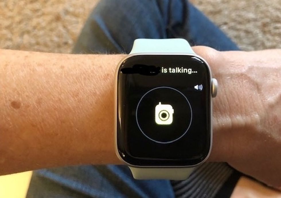 Apple Watch Walkie-Talkie app