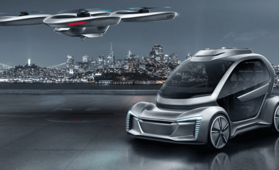 Audi Pop-Up Next flying car concept