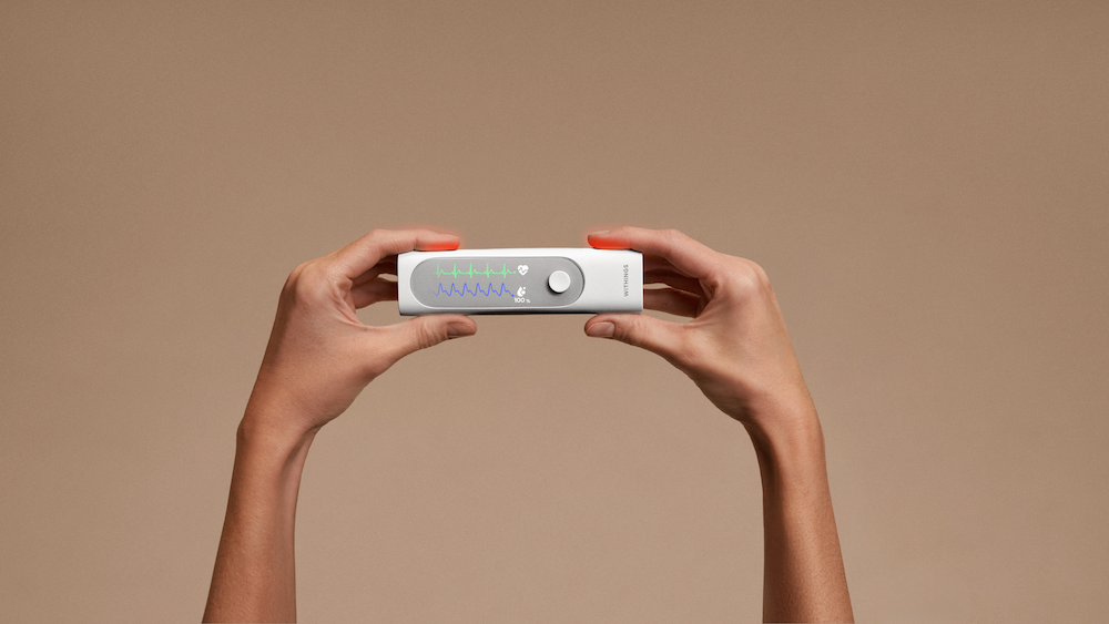 a photo of BeamO, a groundbreaking 4-in-1 health assessment device
