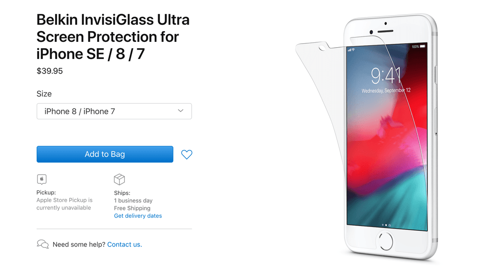 Belkin iPhone SE case