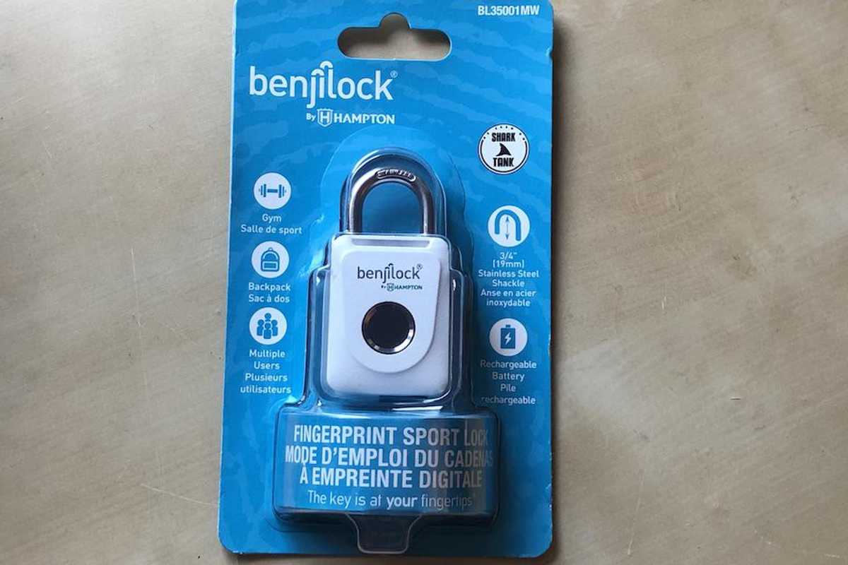BenjiLock by Hampton Fingerprint Sport Padlock review