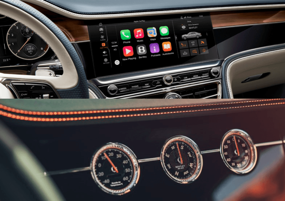 Bentley Flying Spur dashboard