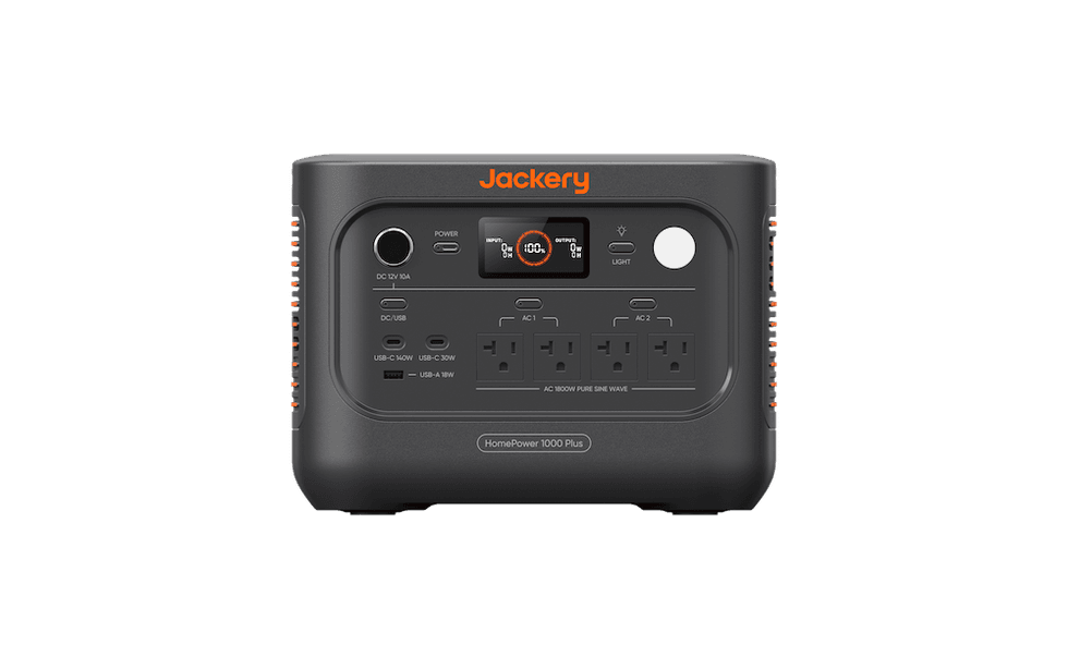 Black version of Jackery HomePower 1000 Plus V2