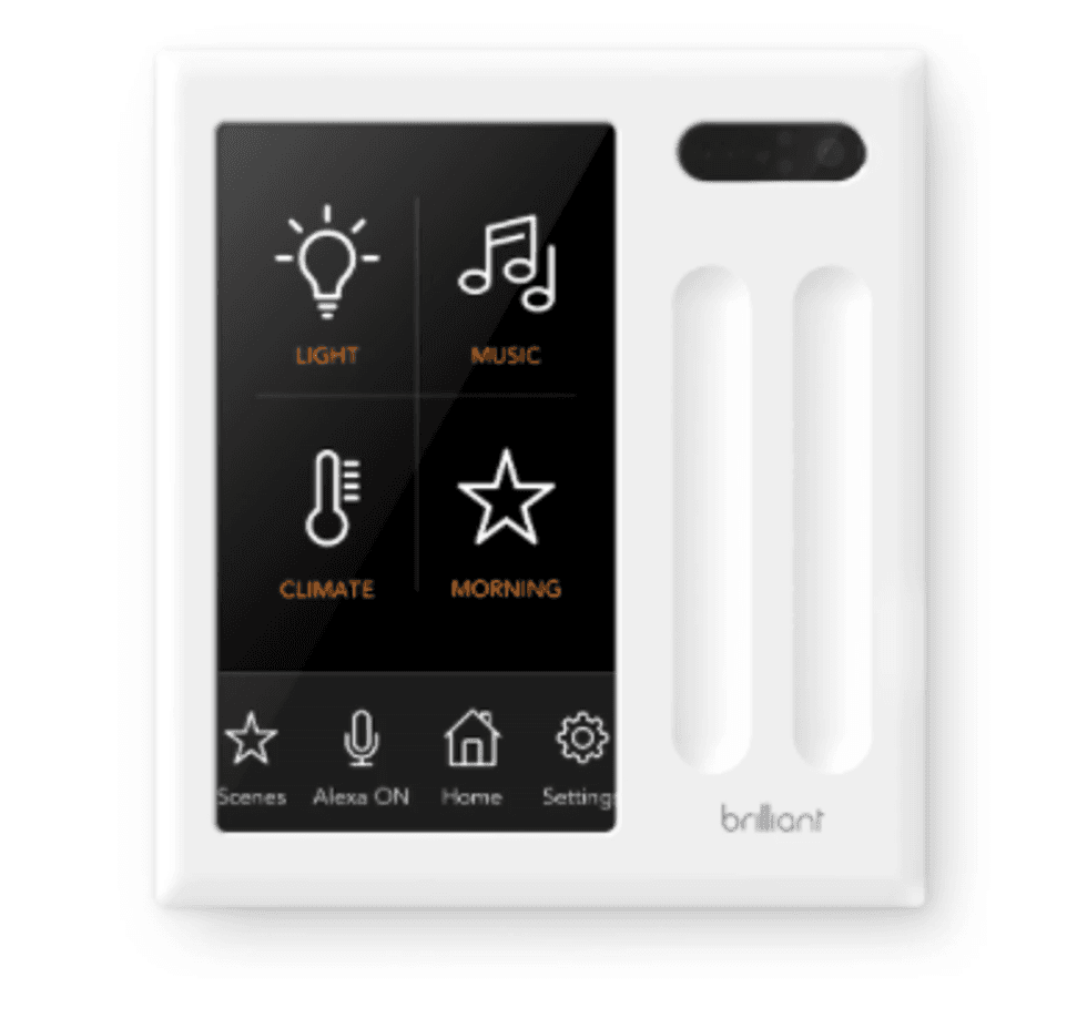 Brilliant wall switch
