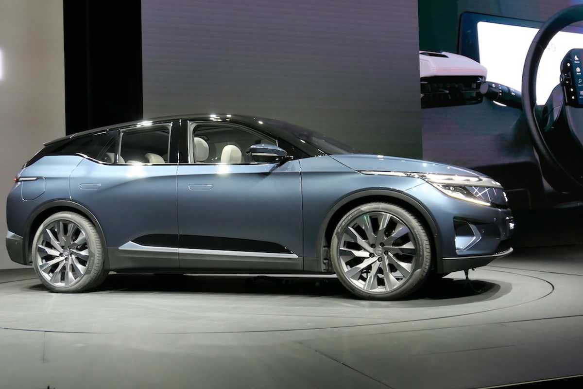 Byton M-Byte car at CES technology show