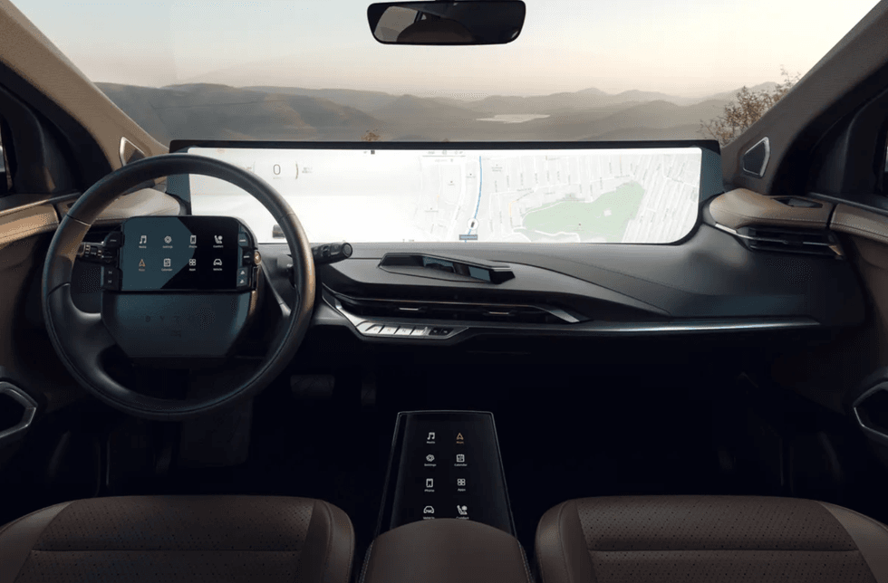 Byton M-Byte interior