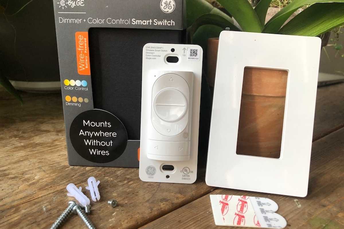 C by GE Wire-Free Dimmer and Color Control Smart Switch