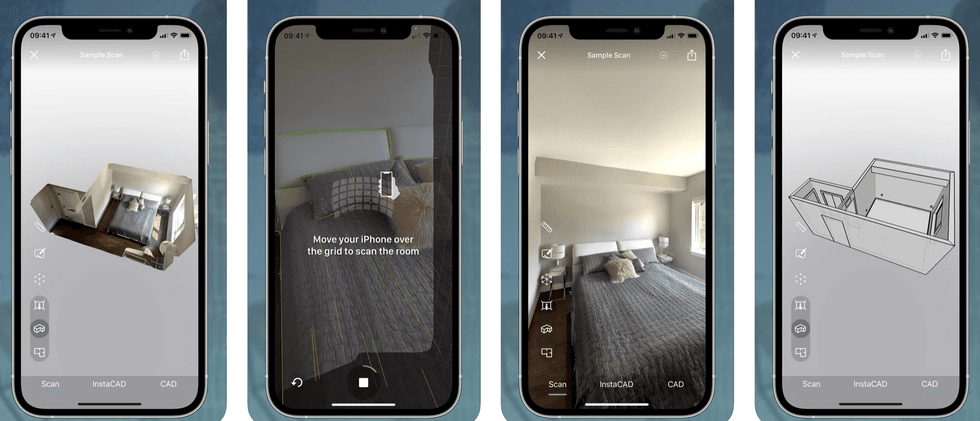 Canvas room-scanning app for iPhone