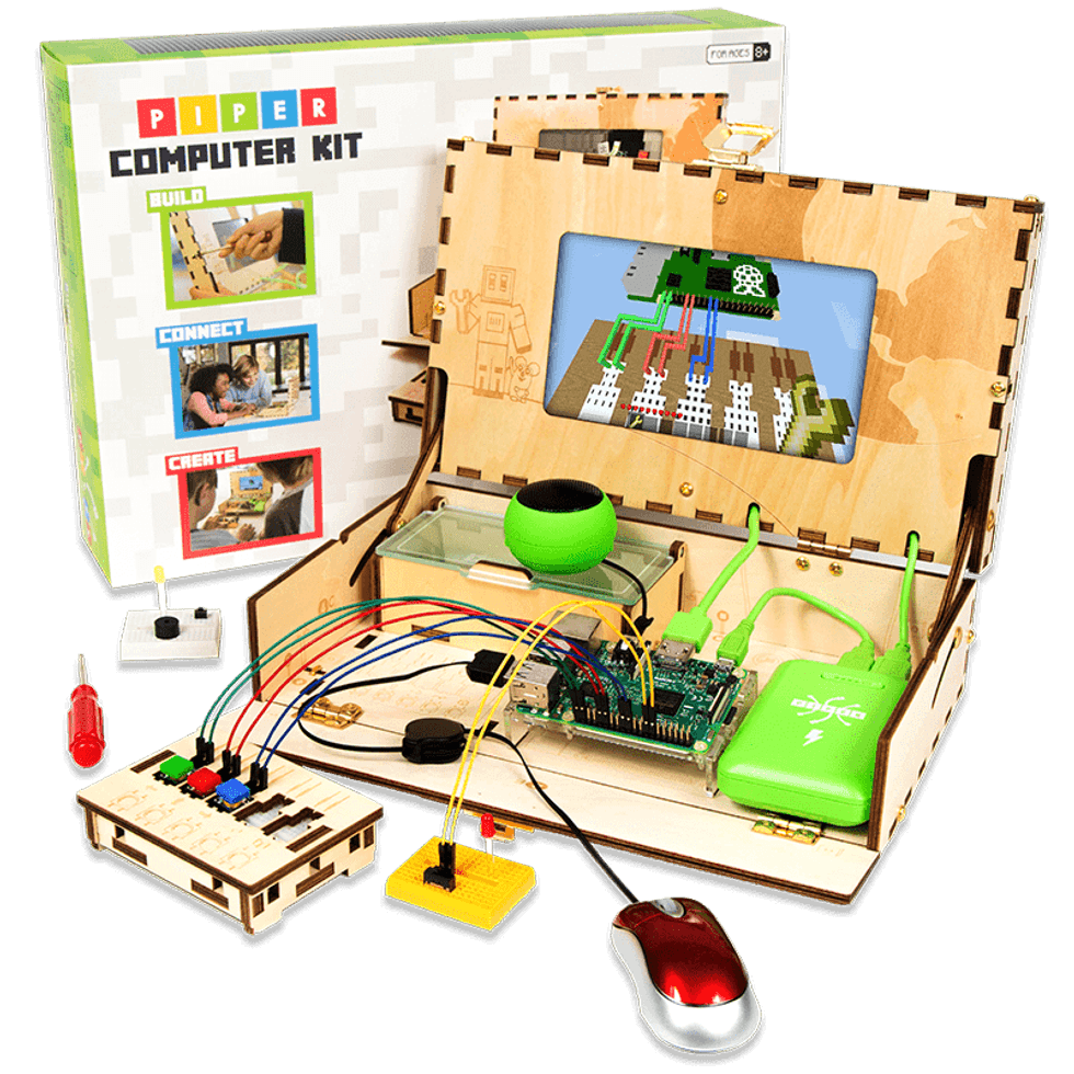 Children can build their own computer with Piper