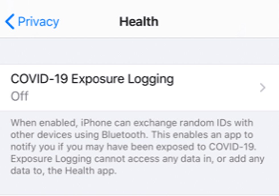 Covid-19 Exposure Logging