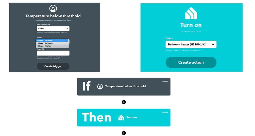 Creating an IFTTT applet for Airthings