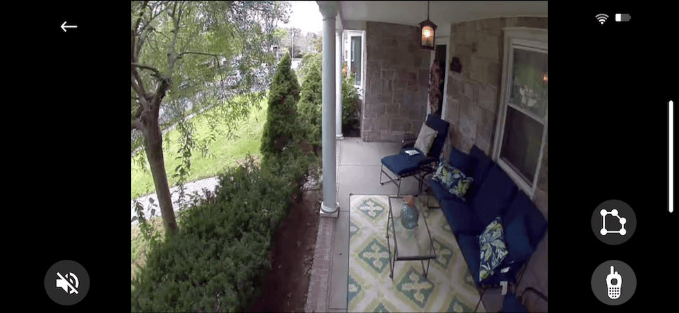 Day vision picture from Deep Sentinel Camera