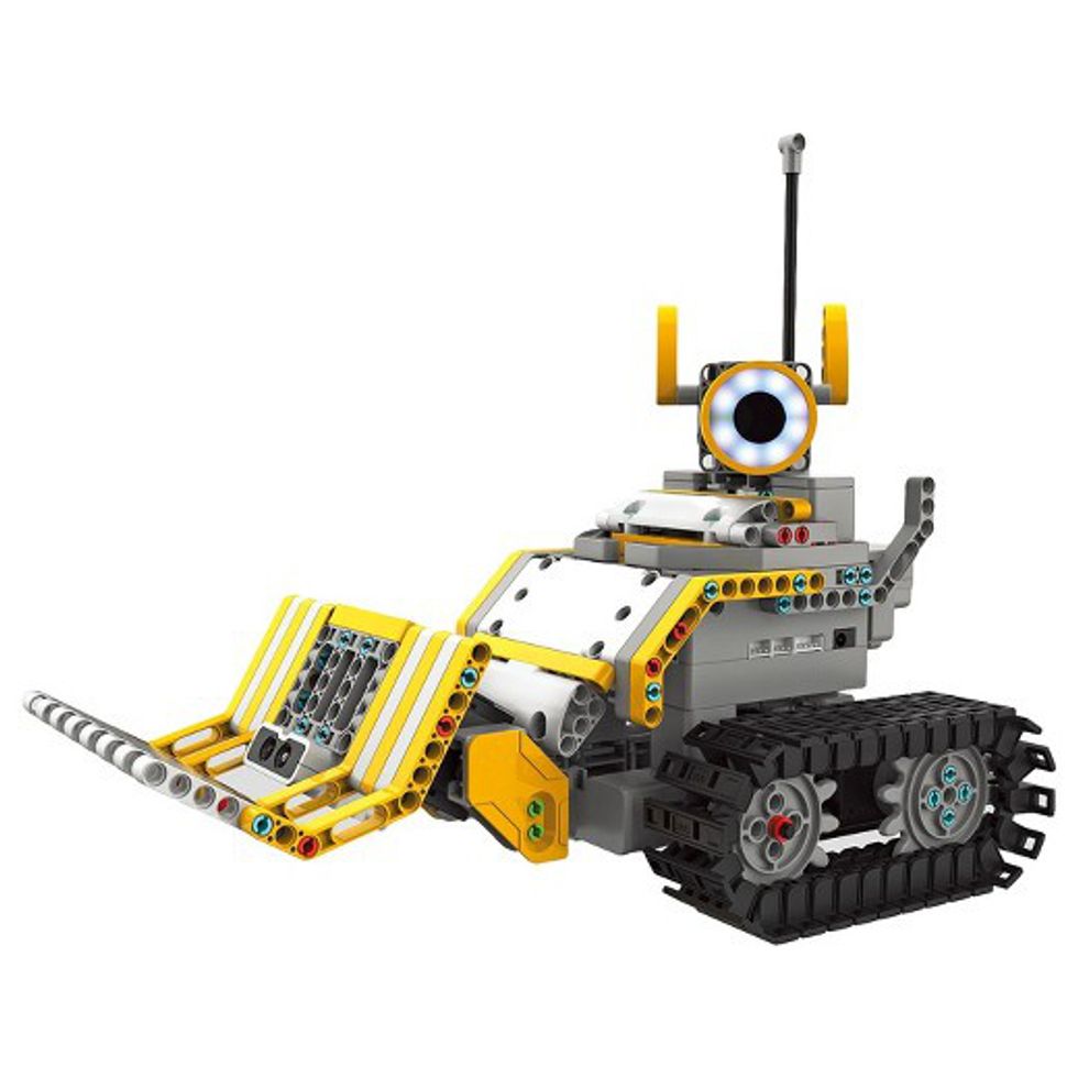 Design and control any robot in your imagination with Jimu BuilderBots Kit.