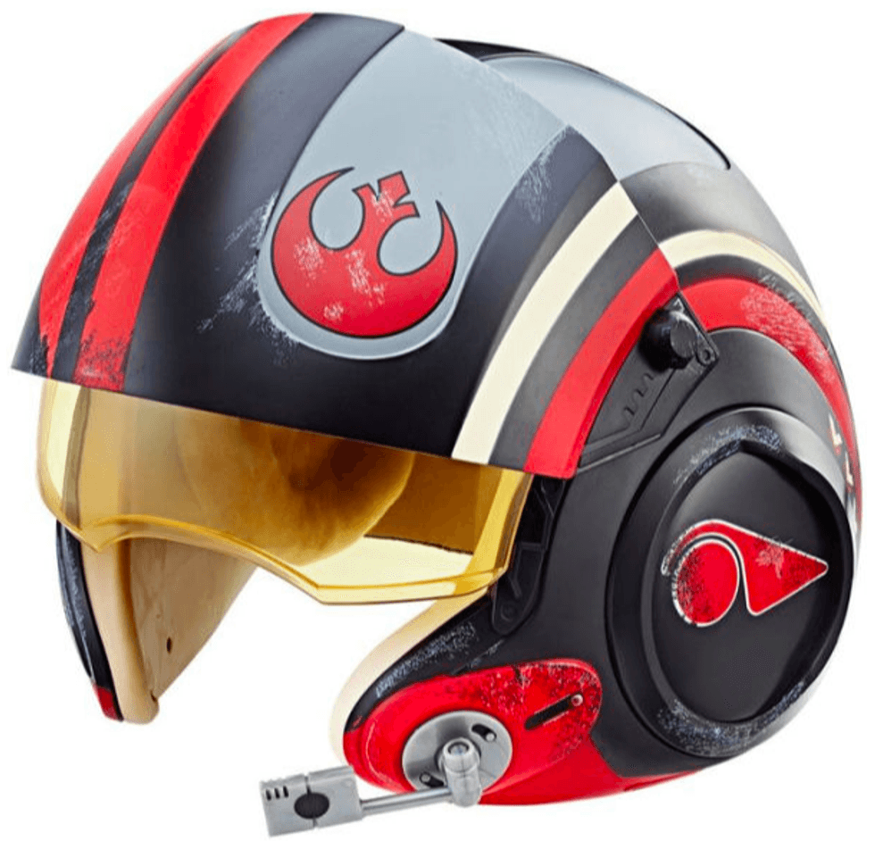 Donning an X-wing helmet can help "Star Wars" fans get really into the fun