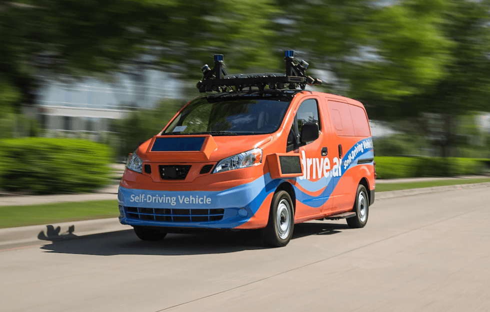 Drive.ai autonomous test vehicle