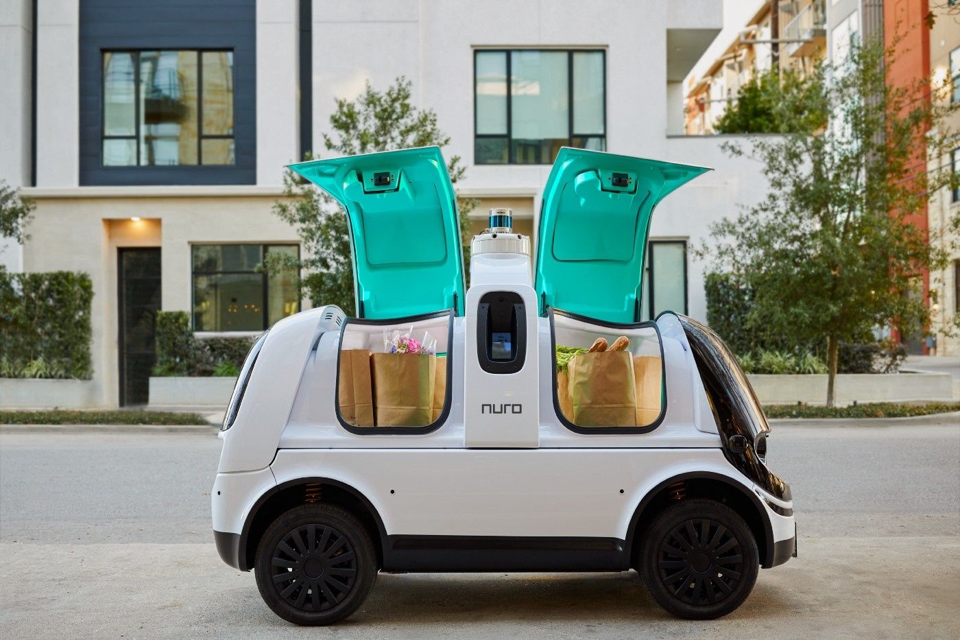 Nuro delivery vehicle