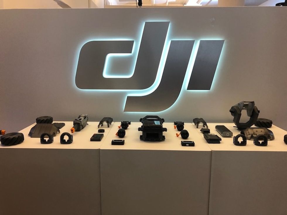 Each RoboMaster S1 comes unassembled, with 46 parts