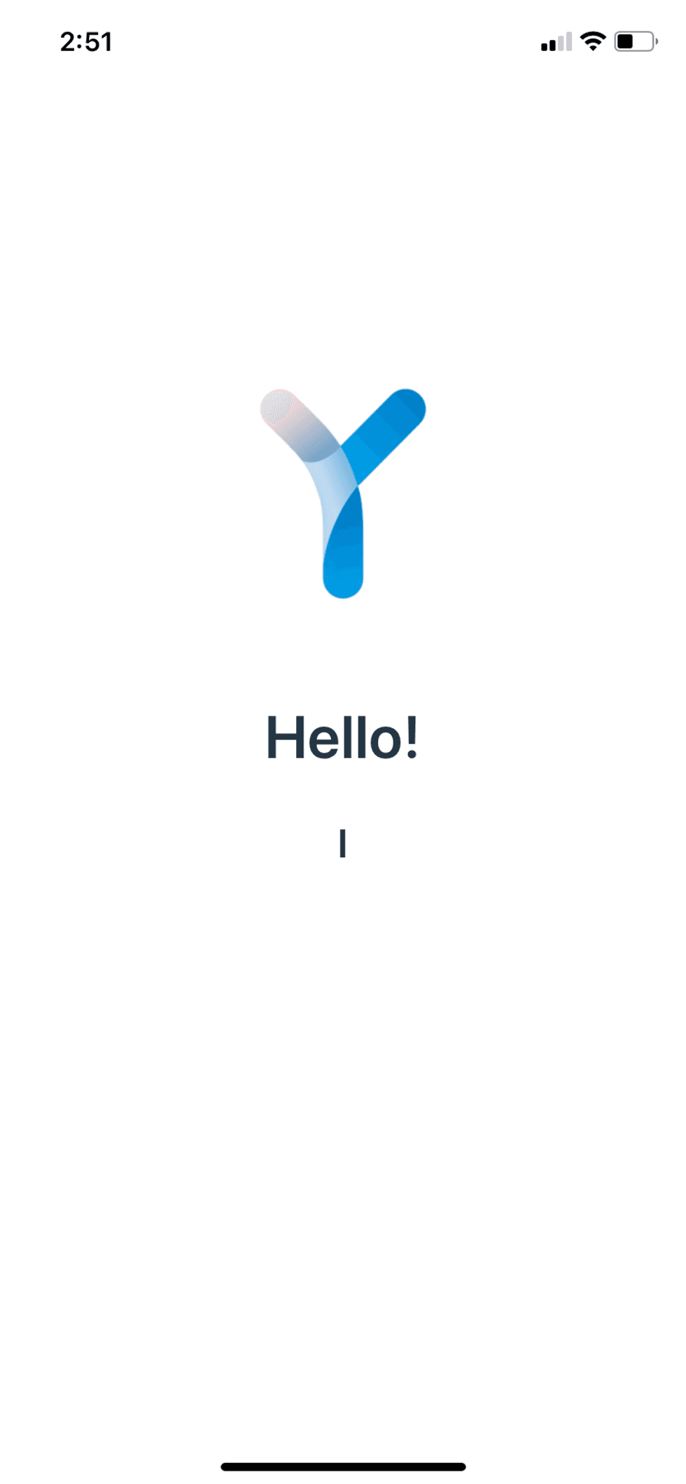 ecovacs app home screen for yiko