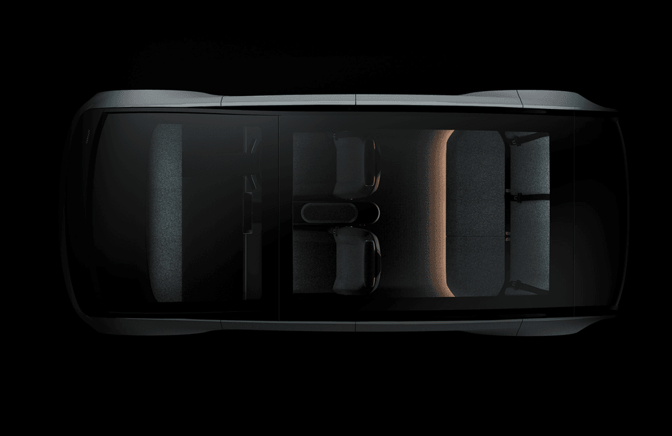 Electric taxi by Arrival and Uber