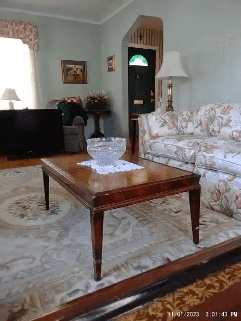 Example of Psync Camera Genie S live feed in app