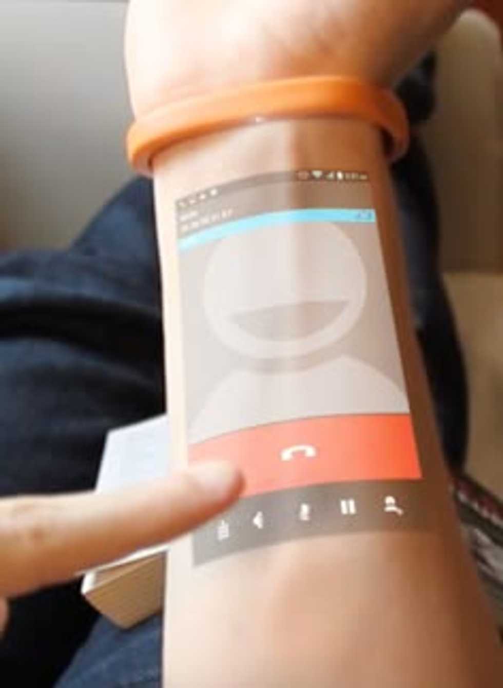 The cicret bracelet, the best smartphone that isn't a phone!
