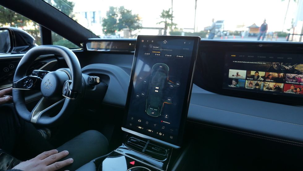 Faraday Future FF91 interior