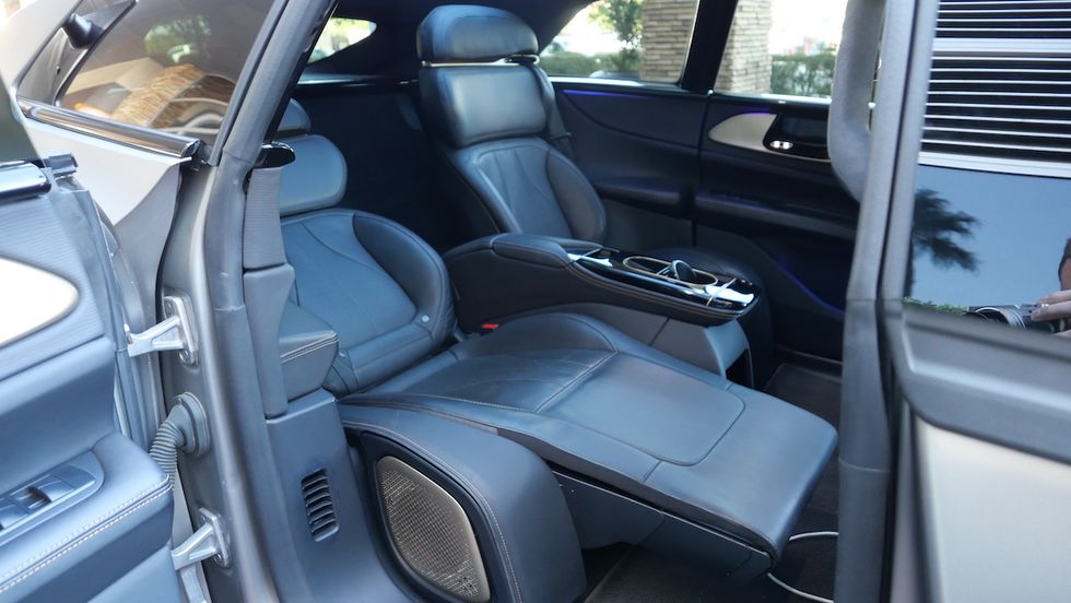 Faraday Future FF91 rear seats
