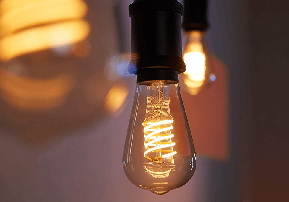 Filament-style smart bulb by Philips Hue