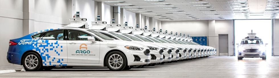 Ford and Argo autonomous cars