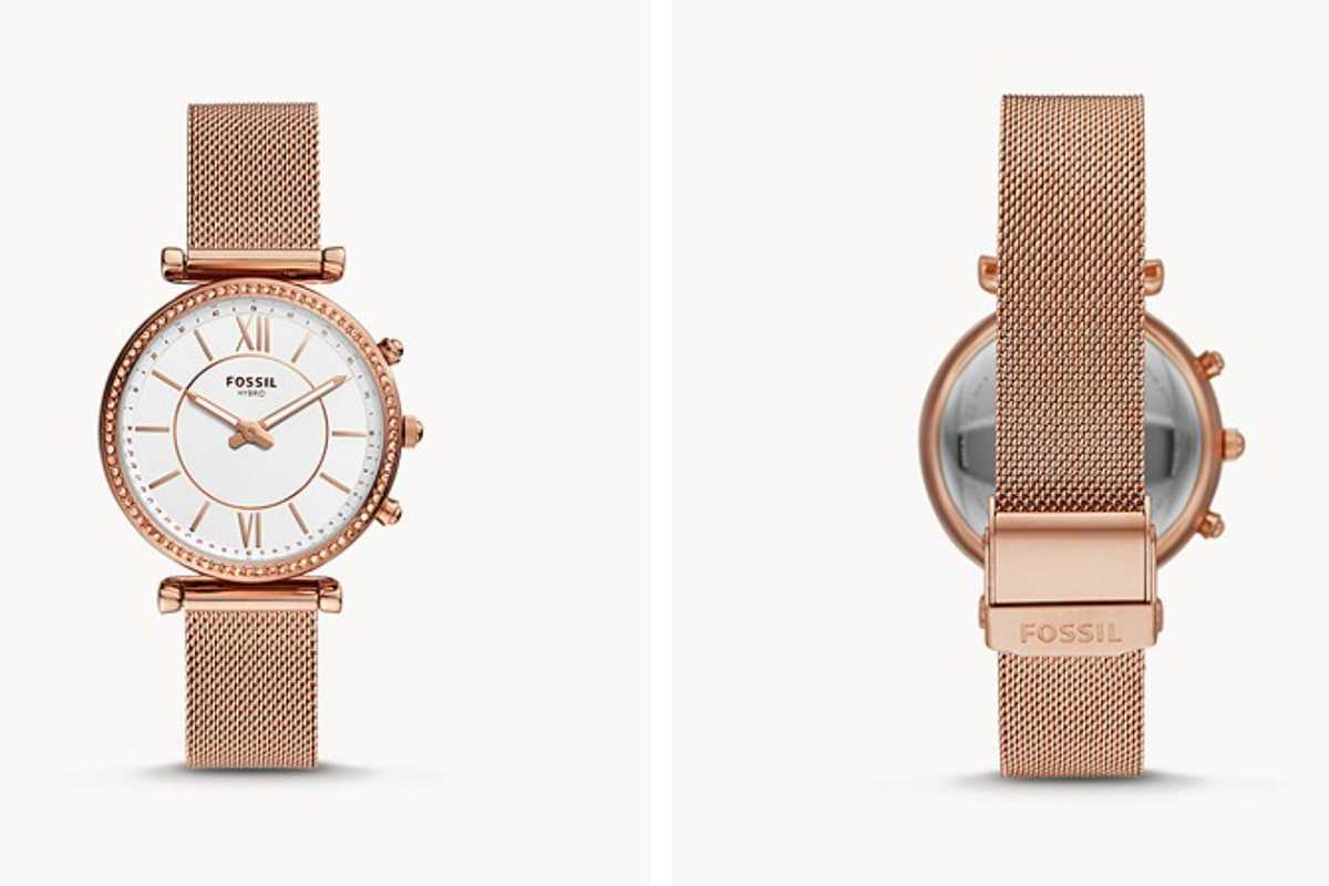 Fossil Carlie hybrid smartwatch