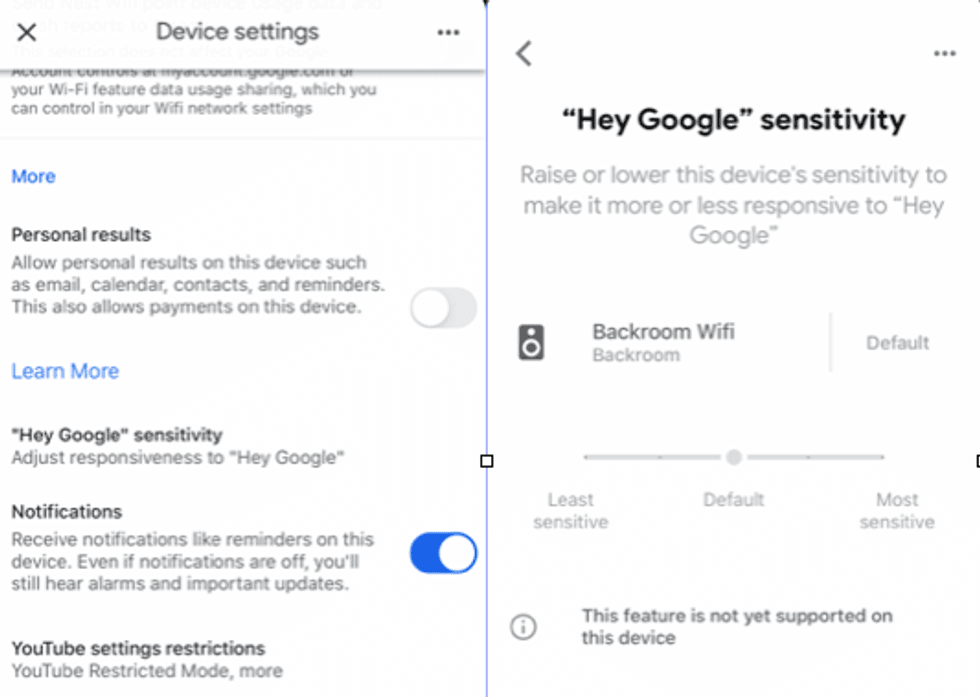 Google Home app