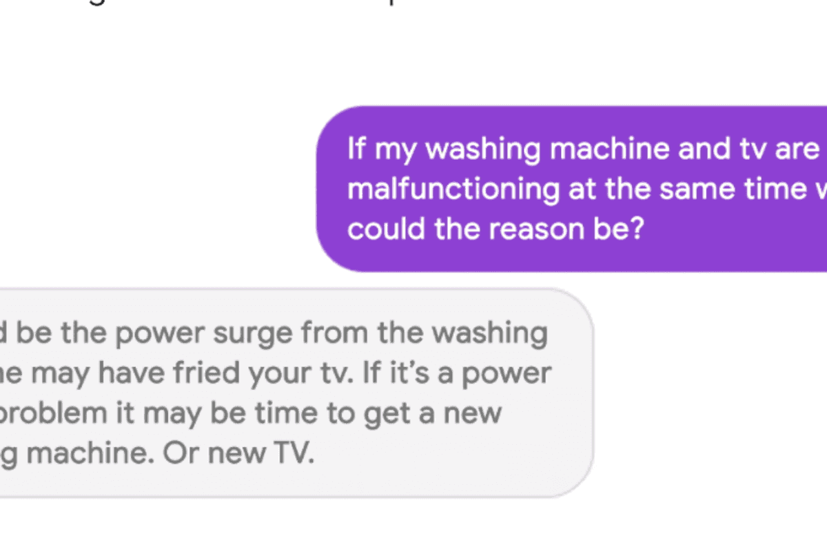 Google LaMDA example