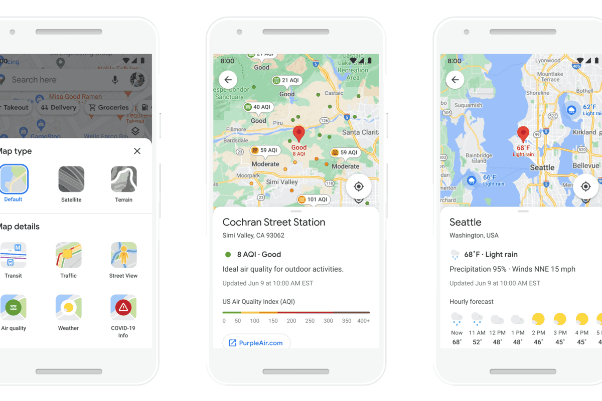 Google Maps updates