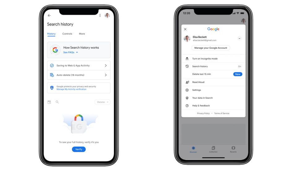 Google privacy tools