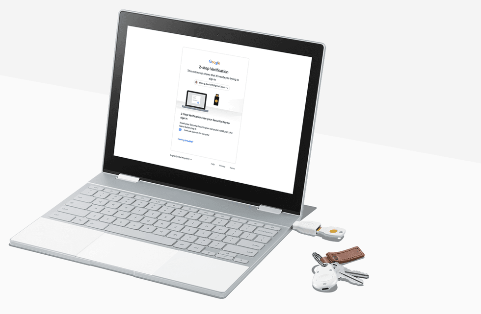 Google Titan security key