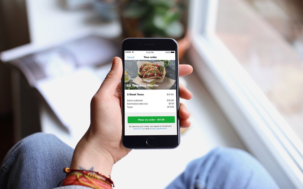 Grubhub app image