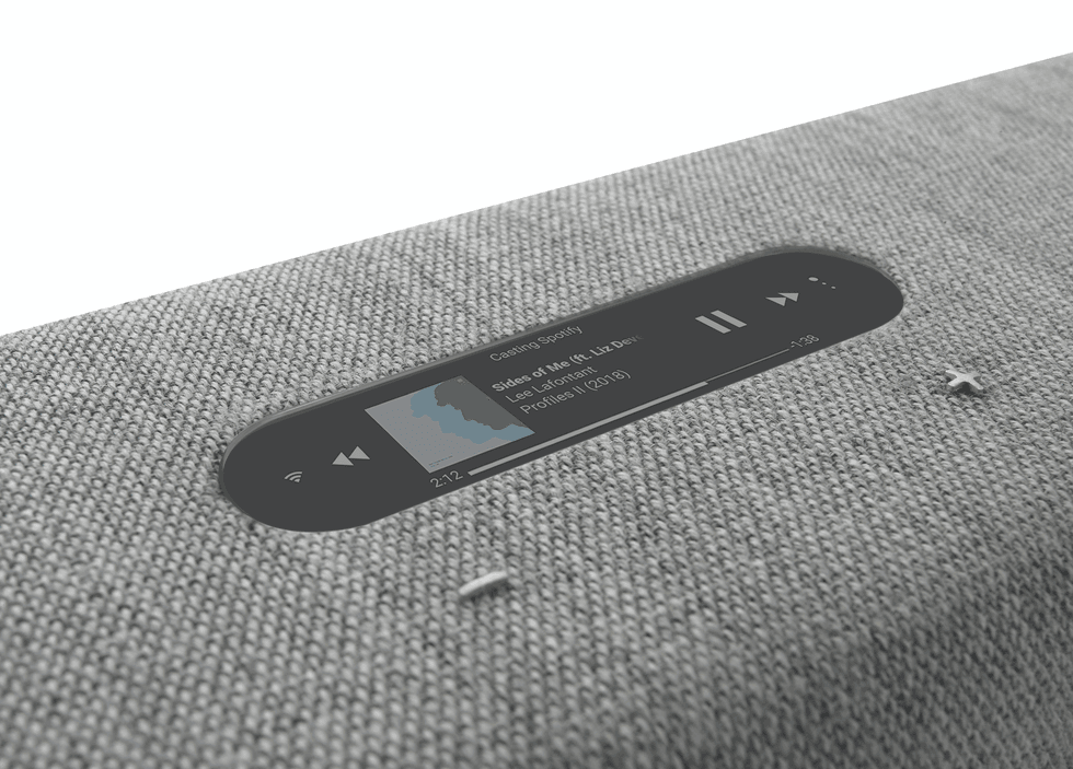 harman Kardon Citation smart speaker top.