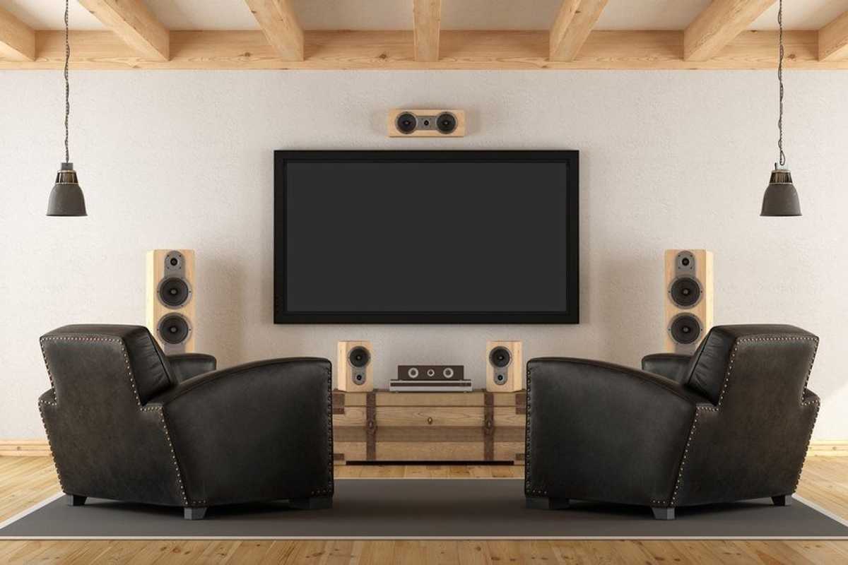 Home cinema setup