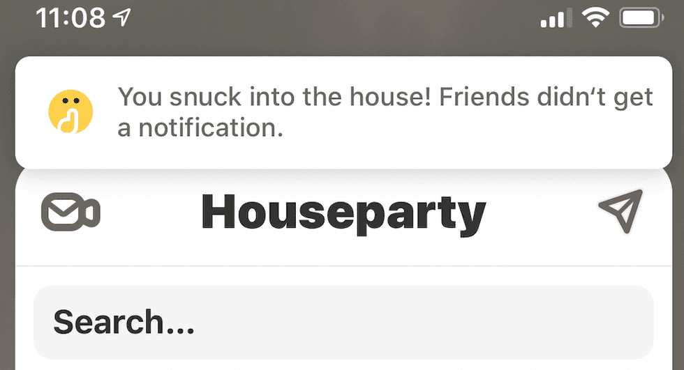 Houseparty app