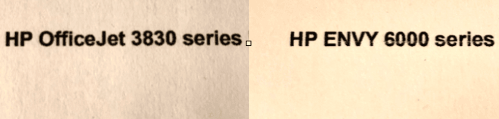 HP Envy 6055 vs HP OfficeJet 3830