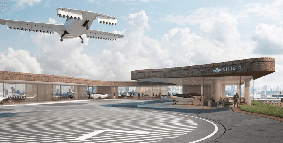 Image of what a Liliunm takeoff pad could look like