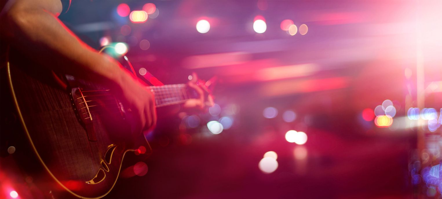 Drone concert guitar istock