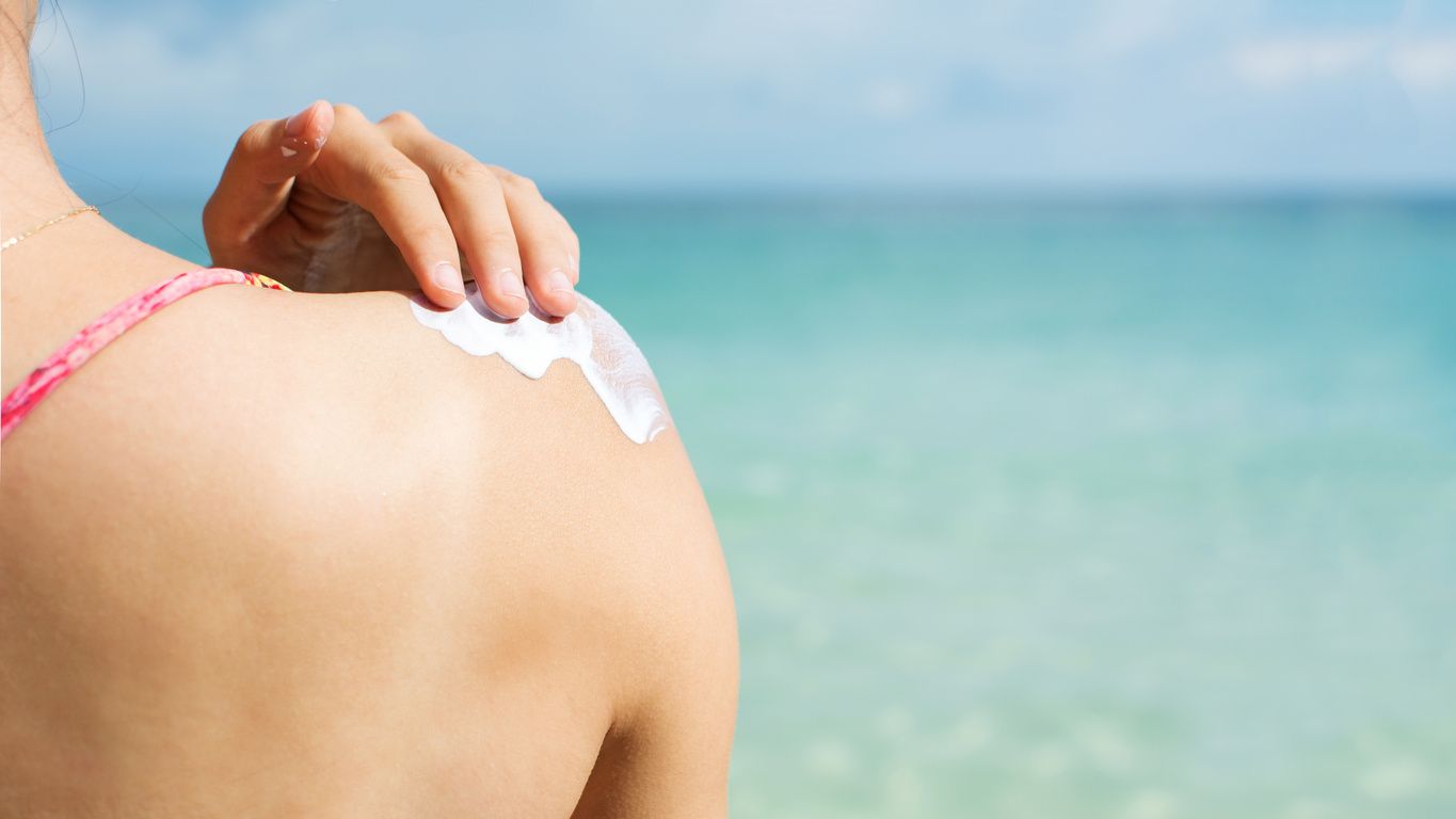 summer sun skin tech protection