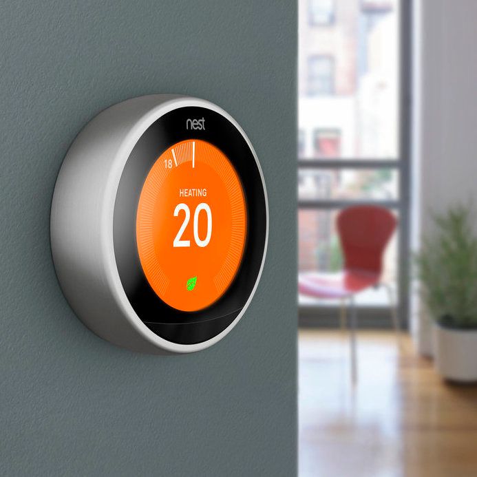 Photo of a Nest Learning Thermostat