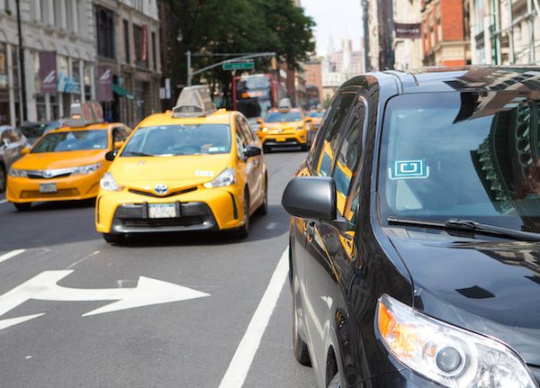 uber taxi new york city strike