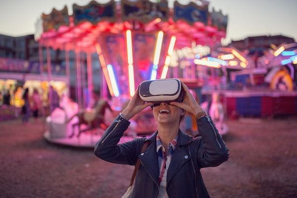 virtual reality amusement park