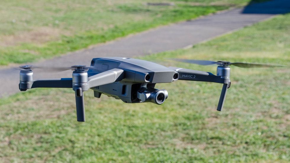 photo of a DJI drone