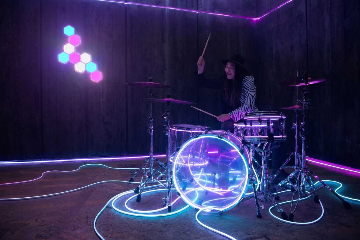 Everything you need to know about GE Lighting's New Cync Smart Hexagon Panels.