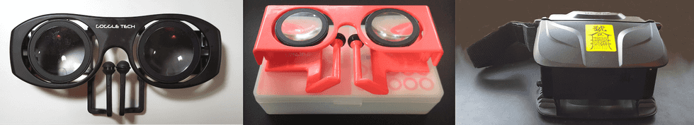 Folding Virtual Reality Headsets: How The Top Three Stack Up