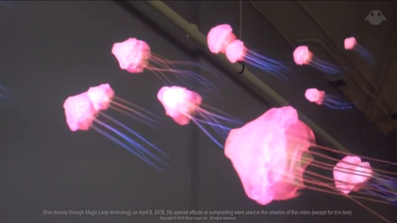 Magic Leap jellyfish